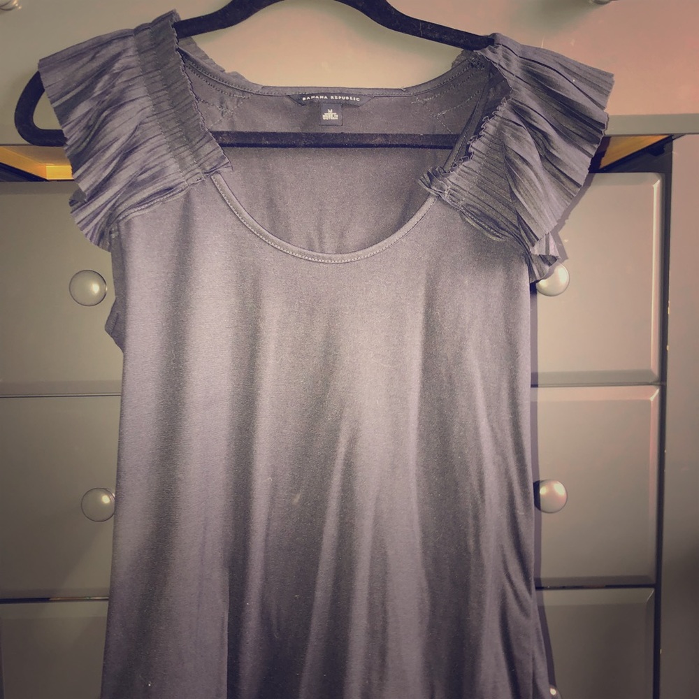 Deep Navy Banana Republic Blouse